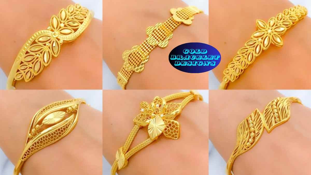 Gold Bracelet Designs for women