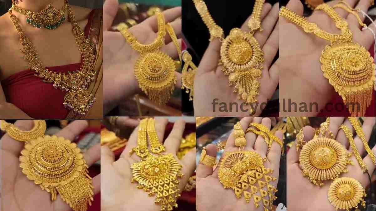 Gold Chain Necklace Designs for Women