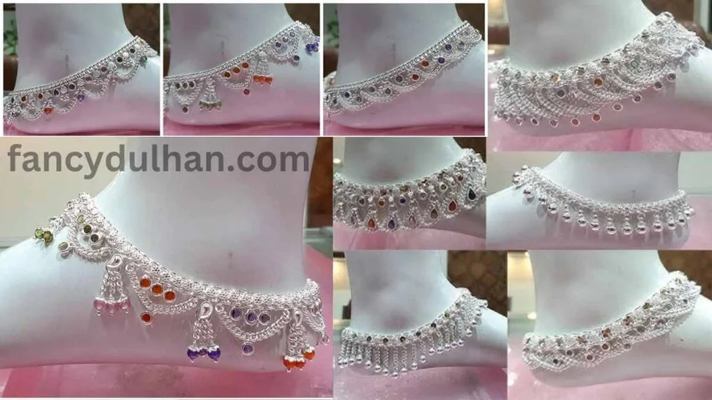 New Silver Anklet