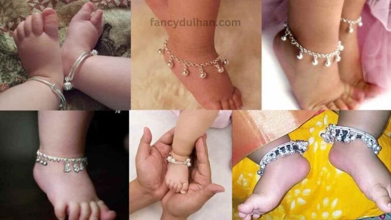 Silver Anklets for Babies