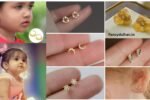 Baby Girls Earrings Gold