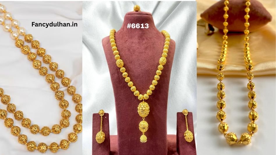Gold Matar Mala Latest Design 2025