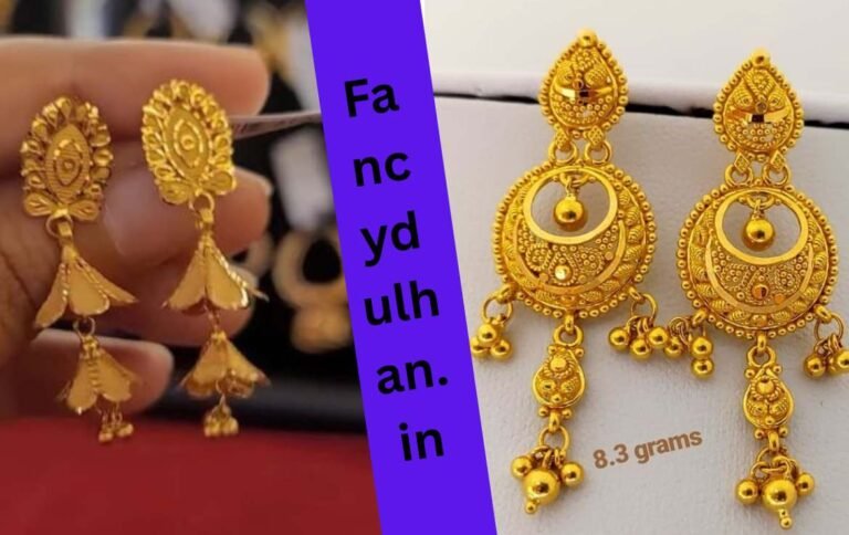 Latest Gold Jhumka Designs