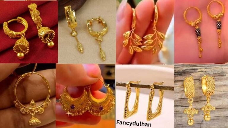 Trendy Gold Earrings 2025