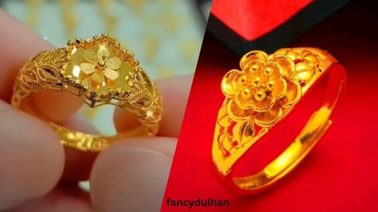 Modern Gold Ring Design for girls with price