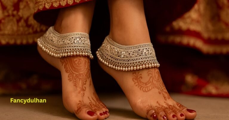 Silver Anklet Designs for Brides