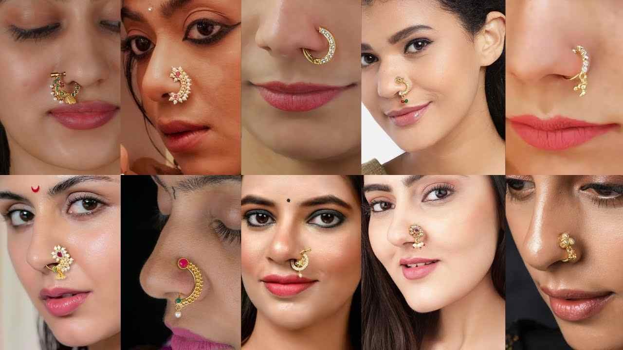 Most Beautiful Nose Pin Designs 2025