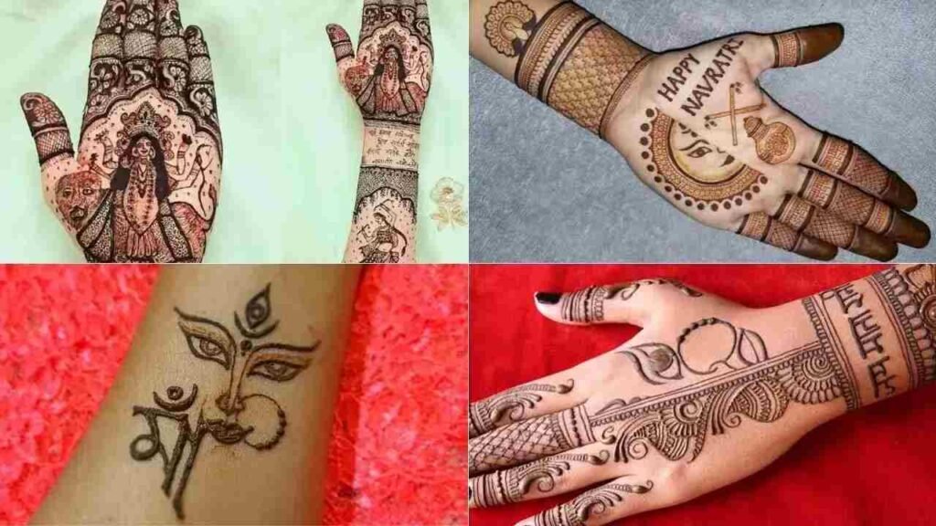 Navratri Special Mehndi Design