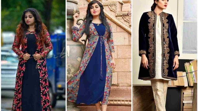 stylish fancy latest trendy koti style suit sets designs