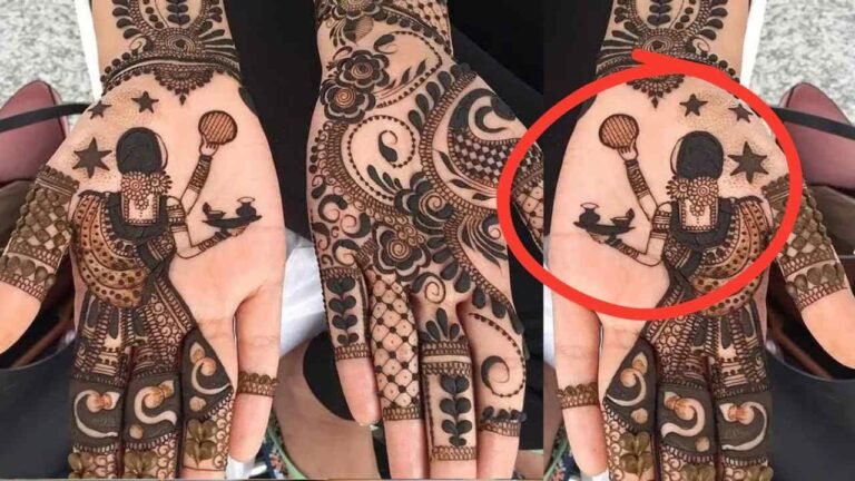 AI Mehndi Design Karva Chauth 2025